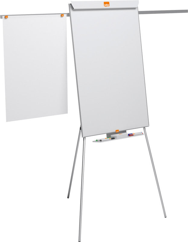 Nobo Flipchart-Block – 67 × 105 cm, Metall, Weiss
