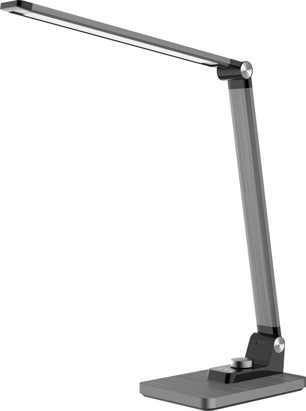 Hansa LED Tischleuchte Breeze – dreh- & neigbar, stufenlos dimmbar – 3’000–5’800 K – 450 lm 9 W – grau