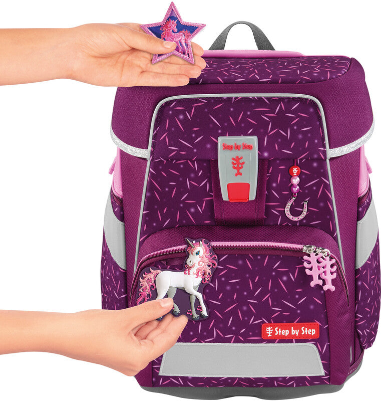 Step by Step Magic Mags Zubehörset – 3-teilig – Pretty Unicorn Nuala – für Cloud, Space, 2in1 Plus und andere
