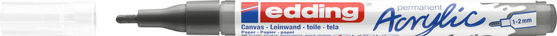 Edding Permanentmarker für Acrylbilder, Leinwand und Holz – Anthrazit