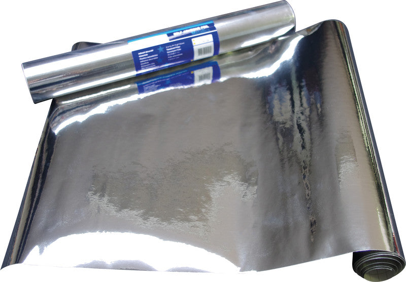 Gekkofix Klebefolie – glänzend, permanent, silber – 45,0 × 500,0 cm