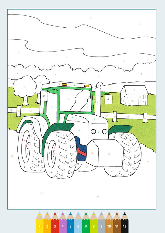 Ravensburger Malen nach Zahlen Malbuch, Karton, 21 × 29,5 cm, Mehrfarbig, ab 5 Jahren