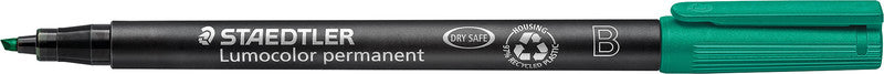 Staedtler Lumocolor für Permanent-Marker – sortiert (rot, blau, grün, schwarz), 4er