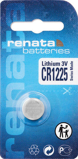 Renata CR1225 Akku 3 V 48 mAh 0,14 Wh – für Geräte