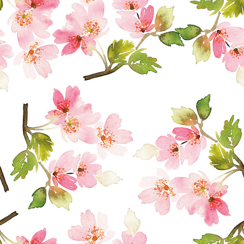 Fasana Servietten Spring Blossoms – 33 × 33 cm – 3-lagig, Tissue – 20 Stk., FSC
