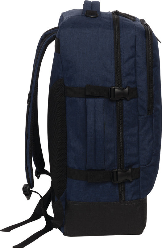 Bestway Cabin Pro Notebook-Rucksack – für Notebooks bis 17,3", 40 l, wasserabweisend, Kunststoff, marineblau
