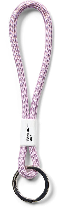 Pantone by Copenhagen Schlüsselanhänger Kurz – Nylon, Hellviolett, 33 × 180 mm