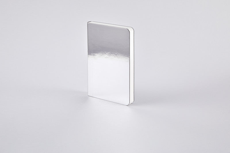 nuuna Notizbuch Shiny Starlet S, A6, 176 Seiten – Silber