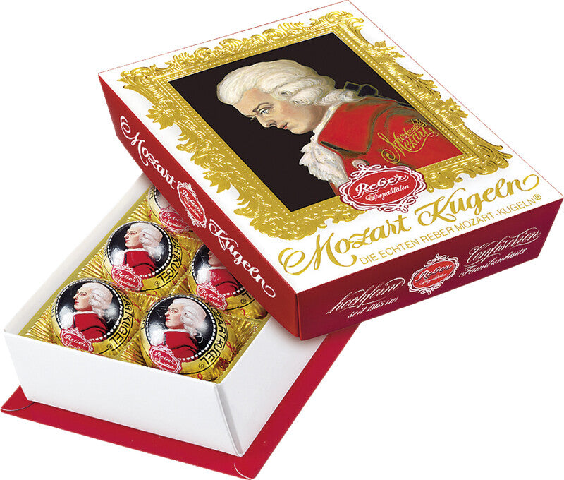 Reber Mozart-Kugeln – Pralinés, Pistazie, 6×20 g