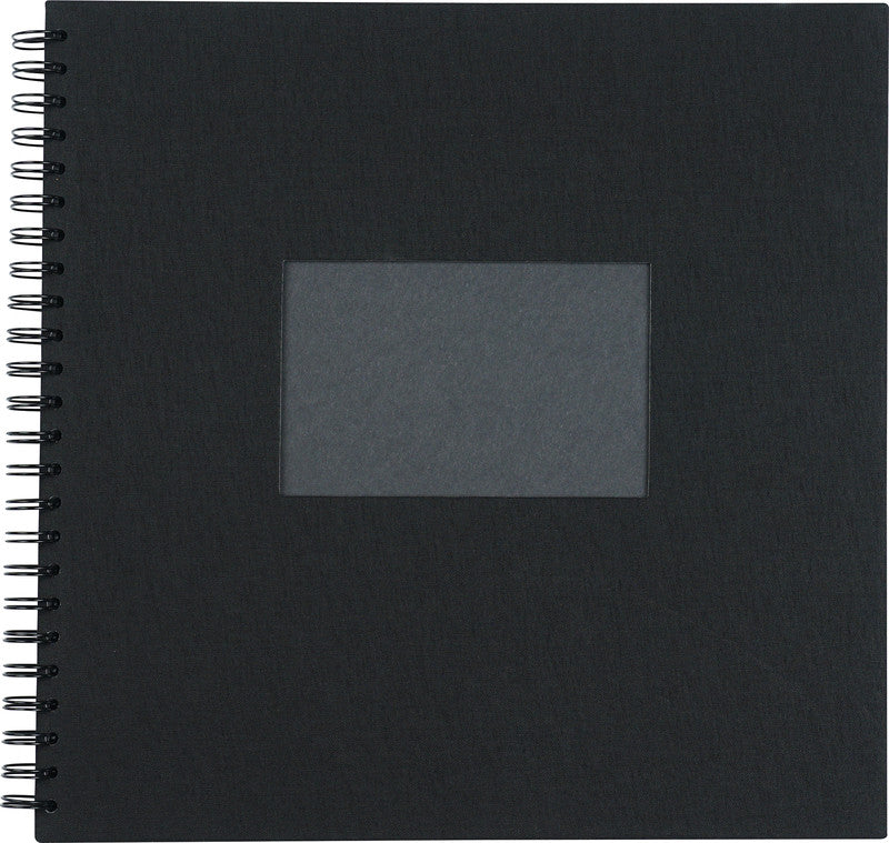 Eibert Fotoalbum – für 100 × 150 mm, schwarz, Textil, 240 × 240 mm