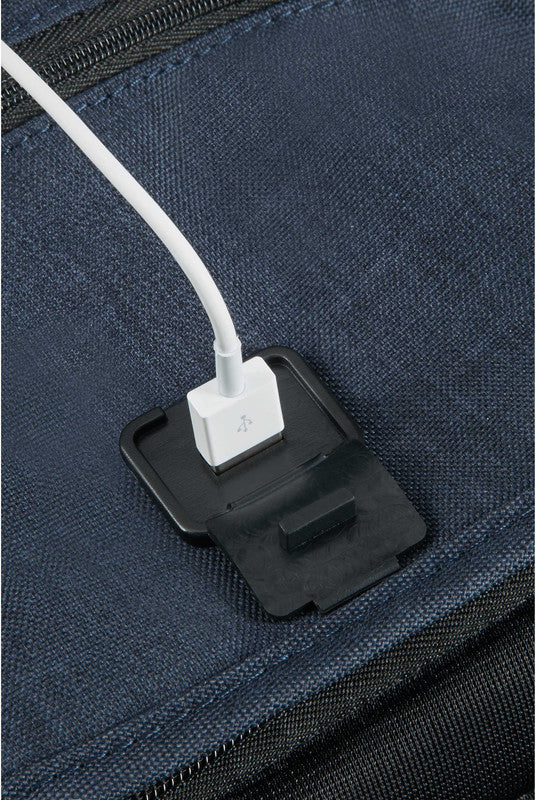 Samsonite Securipak – Notebook-Rucksack – für 15,6"-Notebook, 17 l, Kunststoff, Blau, RFID-Schutz