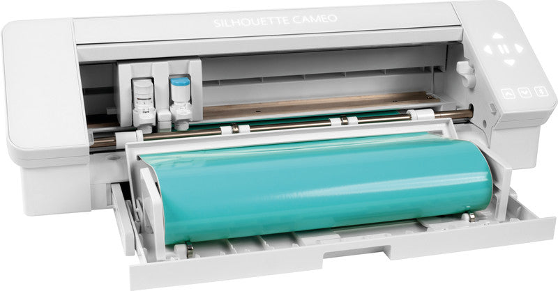Silhouette Schneideplotter Cameo 4 – max. Breite 305 mm, Materialdicke 3 mm, weiss