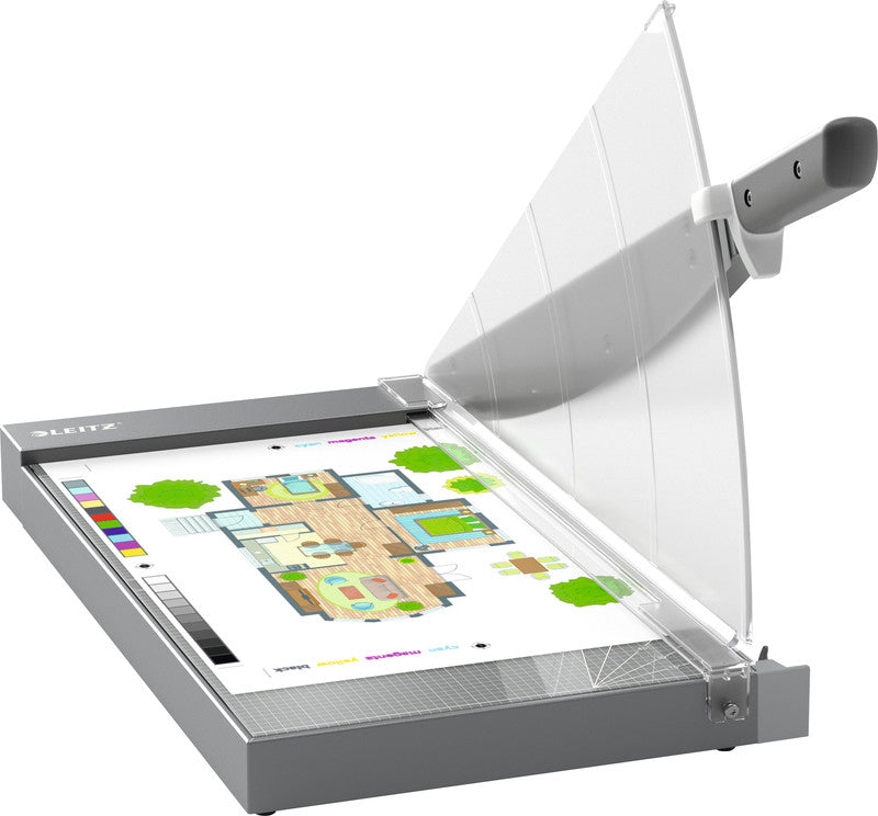 Leitz Hebel-Schneidemaschine Precision Office Pro A3 – 420 mm, bis A3, 25 Blatt