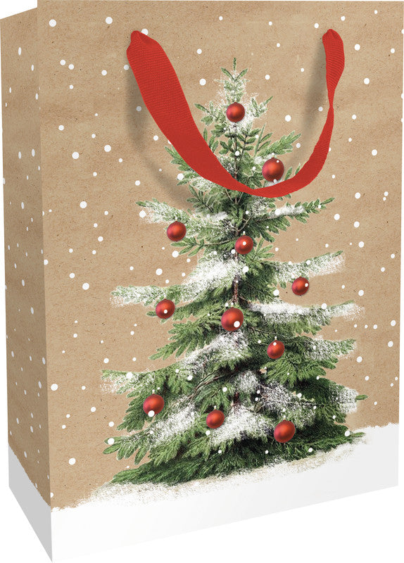 Braun + company Tragetasche – My Christmas Tree – Papier, matt laminiert – 260 × 360 × 130 mm