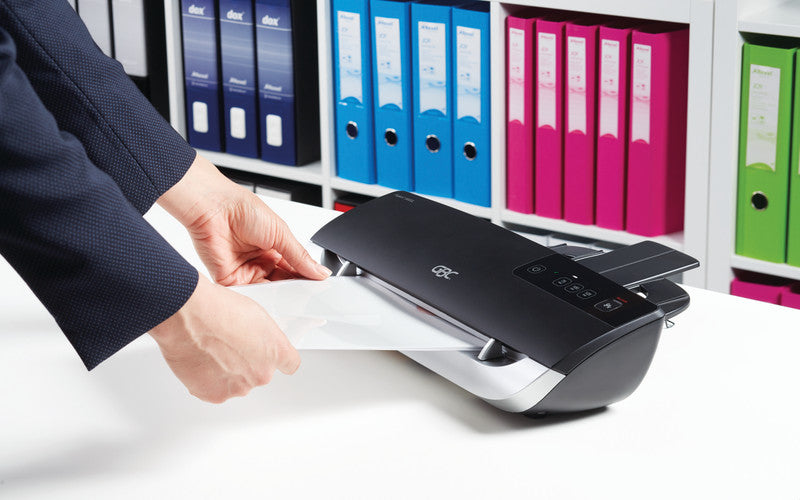 GBC Fusion 3000L Laminiergerät A4 – 2-Rollen, 75–125 µm, Kaltlamination, 1 Min. Aufheizzeit, 500 mm/min