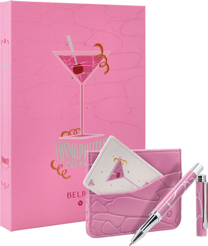 Belius Kugelschreiber – Pink, Aluminium