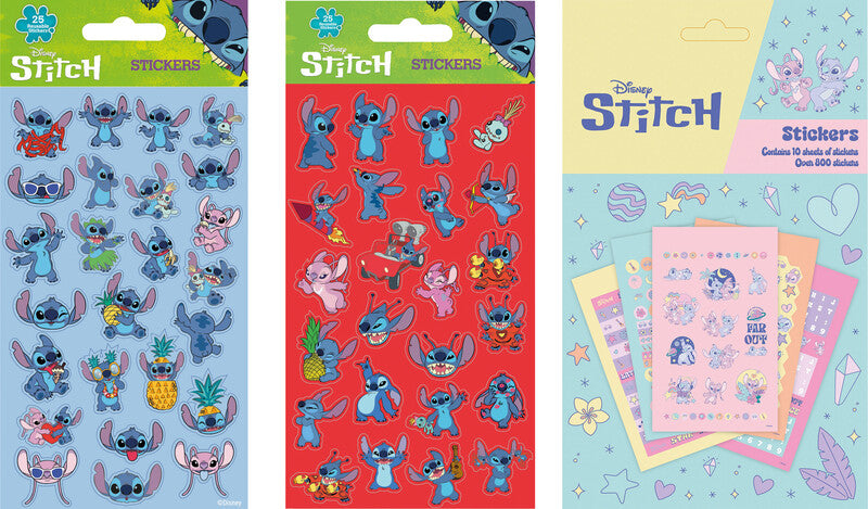 Disney Schmucketiketten, Lilo & Stitch – sortiert – 24 Stk.
