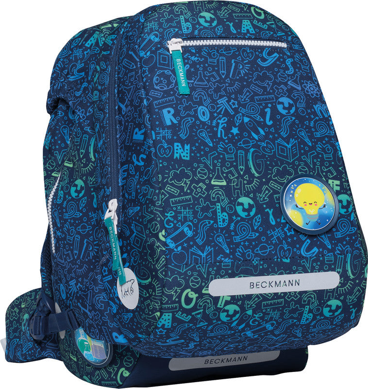 Beckmann Schulrucksack Classic – Science – 22 l – 24,0×37,0×25,0 cm