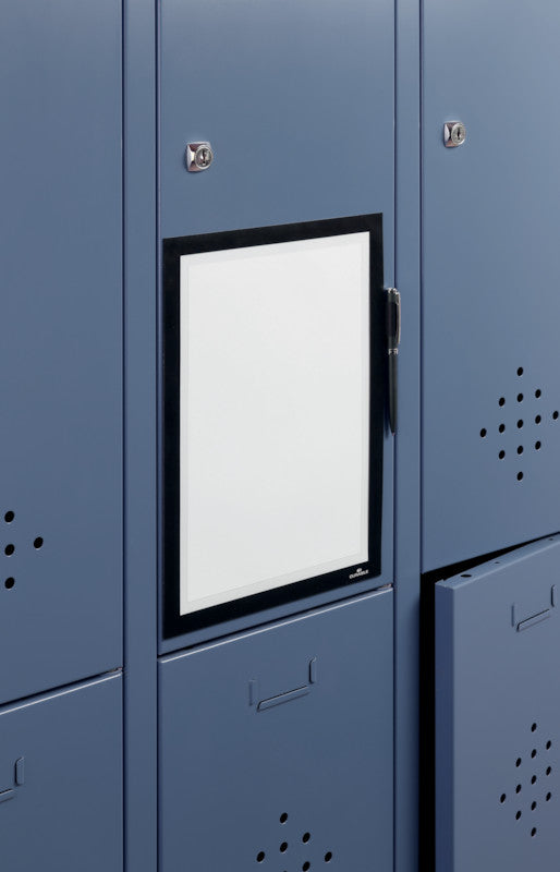 Durable DURAFRAME Magnetischer Notizrahmen – A4 – Schwarz