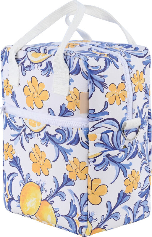 Estia Lunchbag – isoliert, Reissverschluss, 1 innen/2 aussen Flaschenhalter – 7 l – mehrfarbig – Amalfi Coast