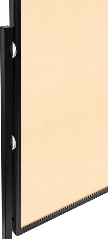 Legamaster Pinnwand – Filz, Alurahmen – 120 × 150 cm, Beige, Premium Plus mobil