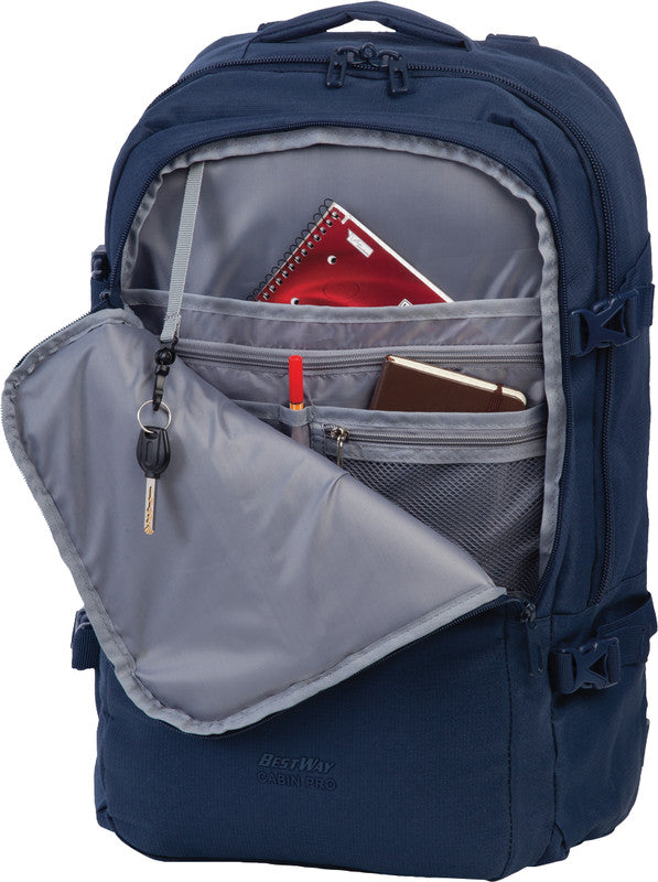 Bestway Cabin Pro Ultimate – Notebook-Rucksack – für 17,3"-Notebook, 30 l, Kunststoff, Dunkelblau