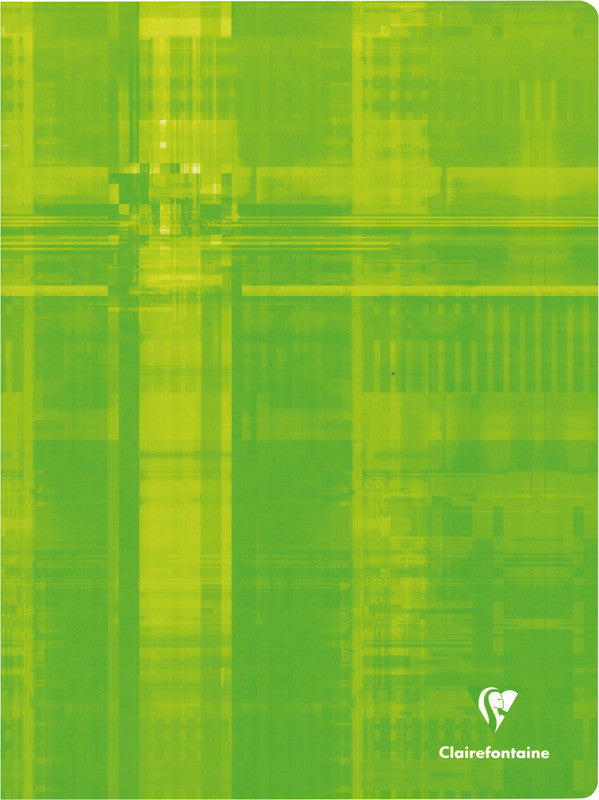Clairefontaine Notizheft, A4+, séyès 8 × 3 mm, geheftet, Karton, 96 Seiten, 90 g/m² – sortiert