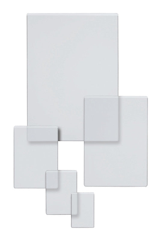 Kolma Dokumentenhülle – für Kreditkarten – 95 × 62 mm, Kunststoff, transparent – 3 Stück
