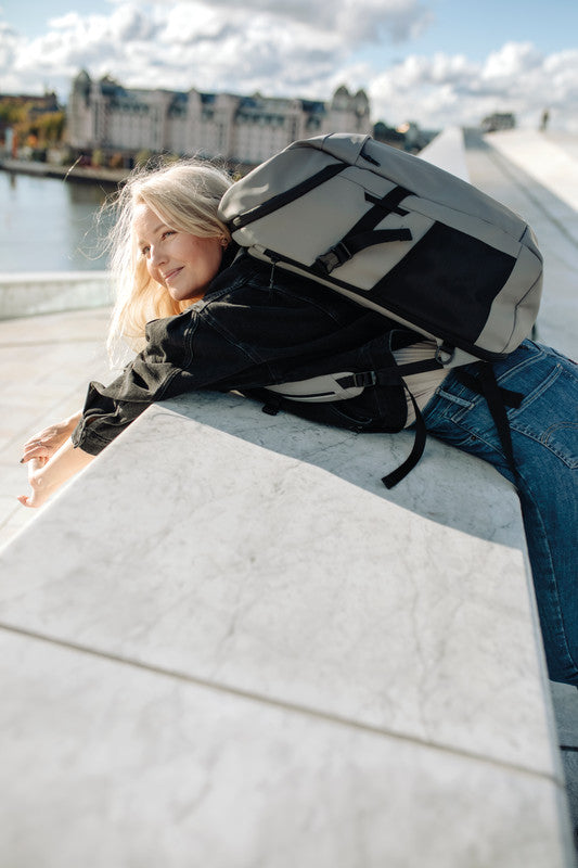 Beckmann Street FLX – Notebook-Rucksack – für 16"-Notebook, 28–33 l, rPET, grau