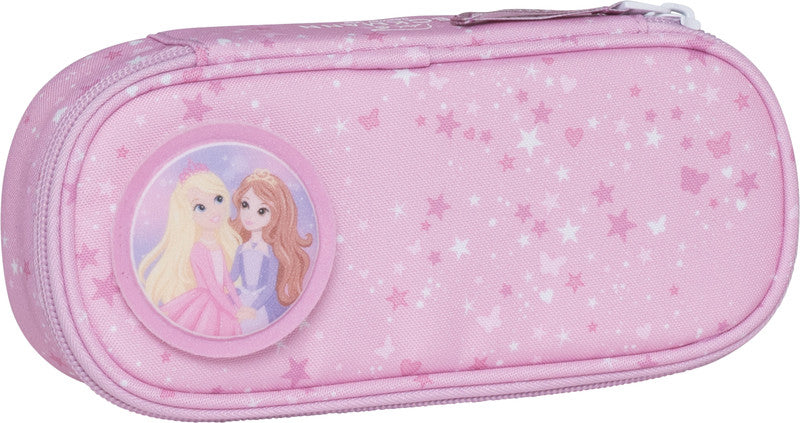 Beckmann Klassisches Schuletui, leer – Rosie – Kunststoff – 22,0 × 5,0 × 10,0 cm