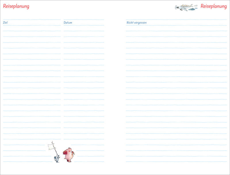 Heye Helme Heine Agenda – 1 Woche/2 Seiten, Spiralbindung, A5, 2027, Mehrfarbig, FSC