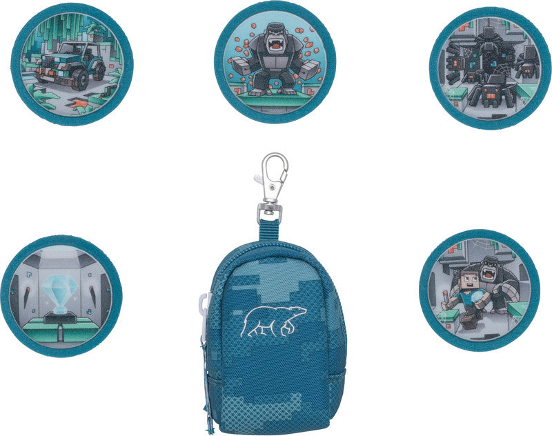 Beckmann Button Bag – 5-teilig – Jungle Game – für Classic, Active Air FLX, Plus Air – aus recyceltem PET