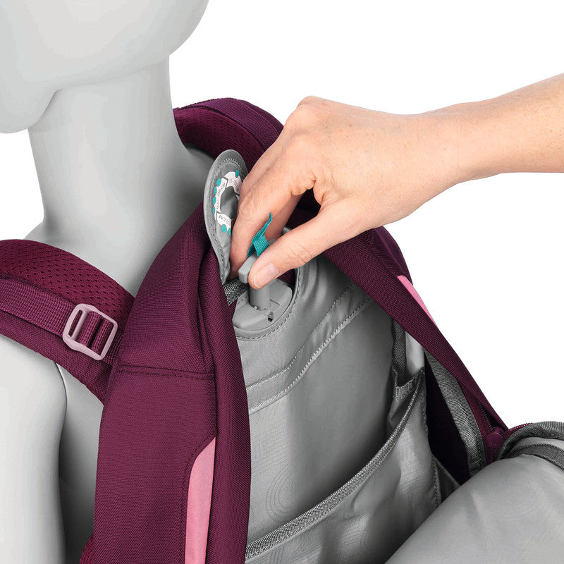 Coocazoo Rucksack Porter – 30/35 l – Cherry Blossom – recycelter Bestandteil