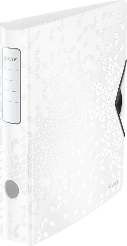 Leitz Active WOW Ordner – für A4 – Rückenbreite 6,5 cm – Weiss