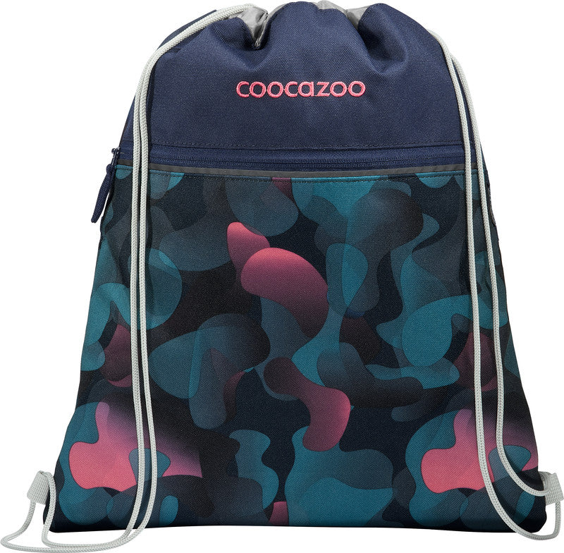 Coocazoo Sportbeutel – 10 l, Motiv Cloudy Peach, wasserabweisend, 34 × 43 cm