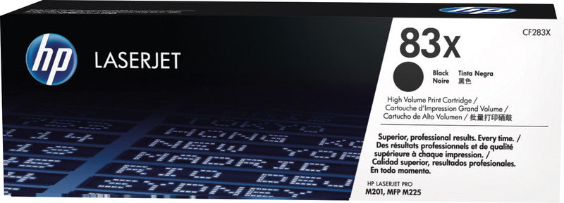 HP Toner 83X – schwarz, 2200 Seiten – für Mono-Laserdrucker/Multifunktionsgeräte