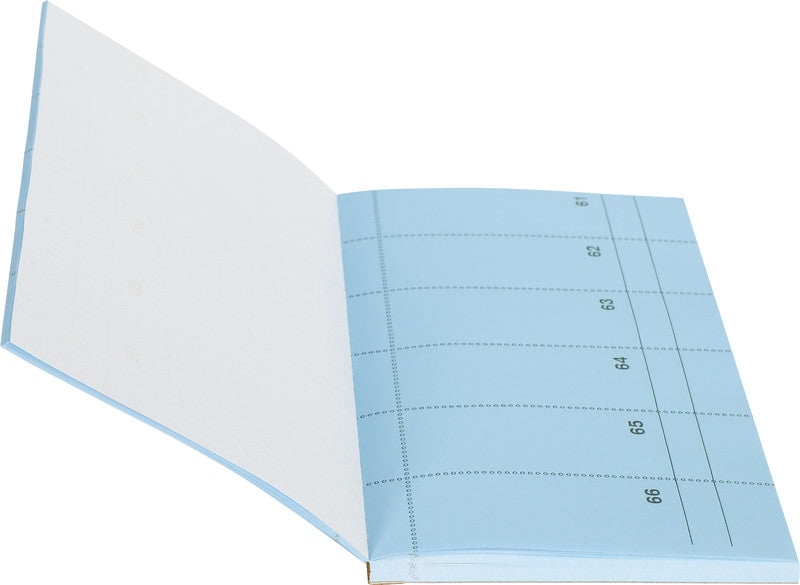 Biella Formularblock – Bonoplan, 60 Blatt, 105 × 200 mm