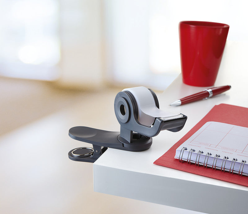 3M Scotch Tischabroller Clip & Twist – für Rollenbreite bis 19 mm, für Bandlänge bis 33 m, für Kern 1"