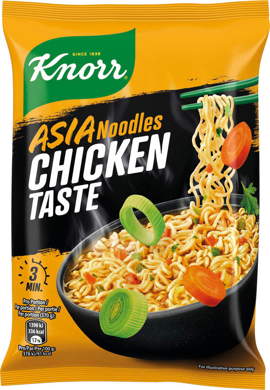 Knorr Asia Noodles Instant-Nudeln – Poulet – 70 g