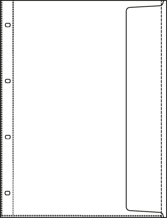 Biella Sichtmappe A4 – transparent, Kunststoff, 150 µm, 10er-Pack