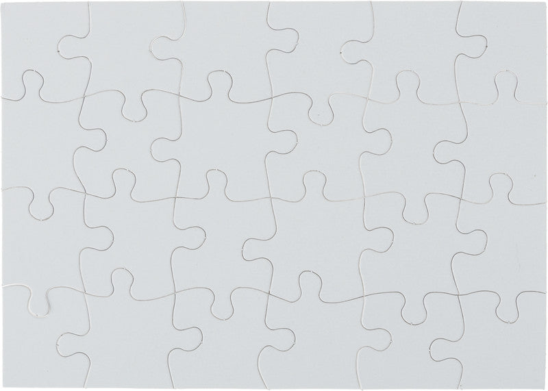#Delete Puzzle – 24 Teile, A5, Blanko