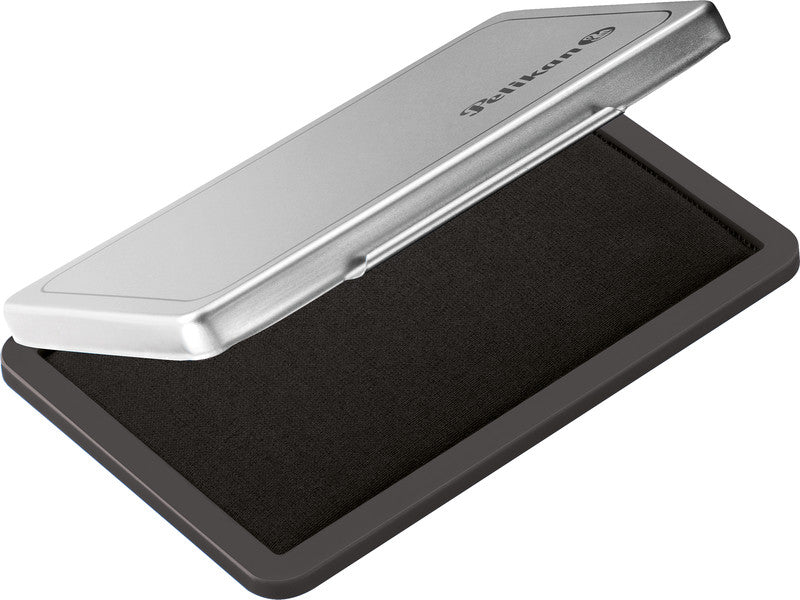 Pelikan Stempelkissen – Metall, 110 × 70 mm, Schwarz, getränkt