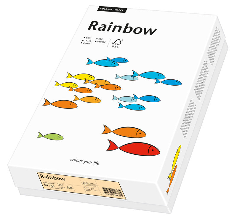 Scaldia Kopierpapier – A4, 160 g/m², Lachs – für Inkjet/Laser/Kopierer – FSC – 250 Blatt