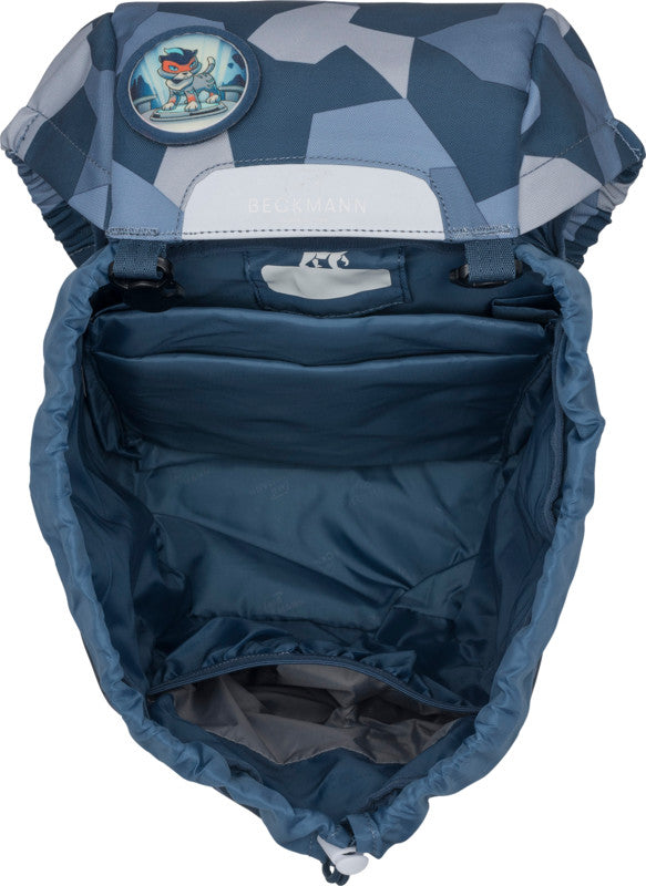Beckmann Classic Schulrucksack – Tiger Race – 24,0×37,0×25,0 cm – recyclingfähig