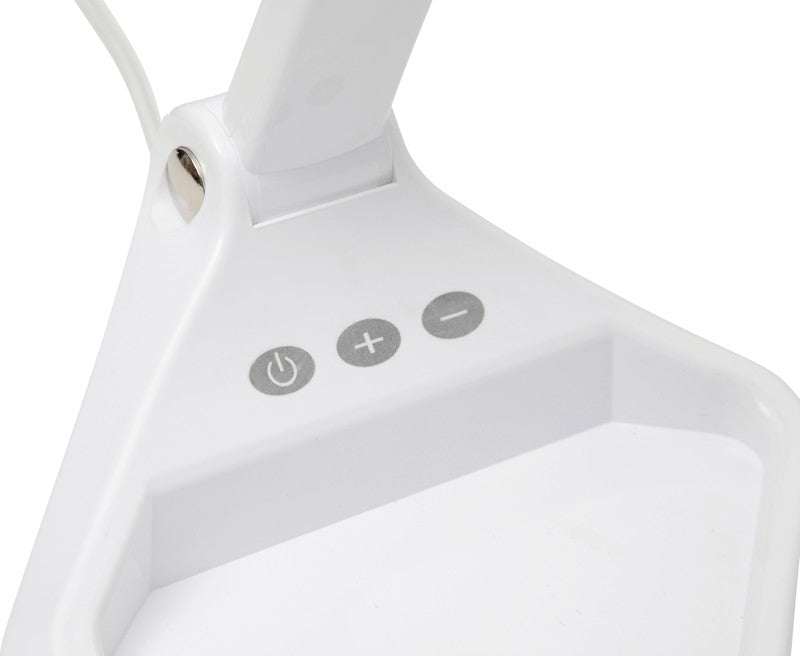 MAUL Leuchtlupe – 1,75× (Spot 4×) – Ø 100 mm – mit LED – weiss