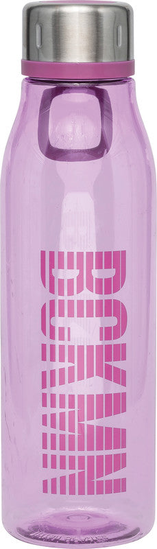 Beckmann Trinkflasche – 6,5 dl – Kunststoff, Schraubverschluss, auslaufsicher – Violett