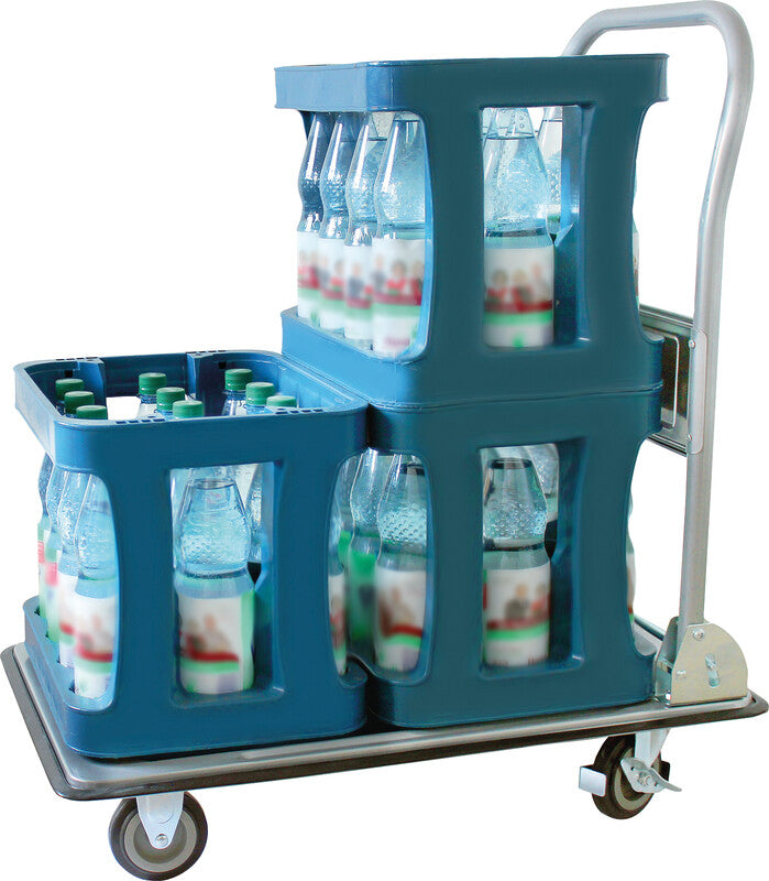 Pro-bau-tec Plattformwagen – Anthrazit/Grau