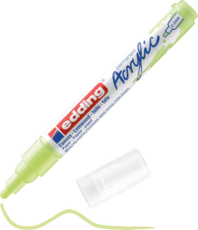 Edding Acrylmarker – sortiert, pastell, 5er Set