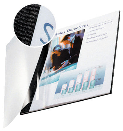 Leitz Buchbindemappen – für A4 – schwarz – 10 Stk.