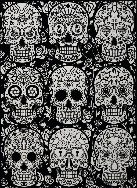 Tataruga Malkarton, Karton, 21 × 29,7 cm, schwarz